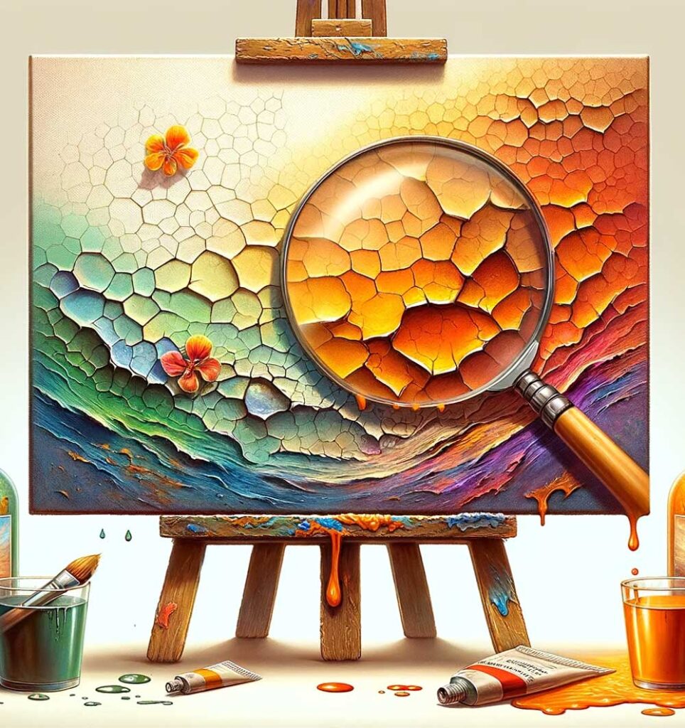 Oil painting durability